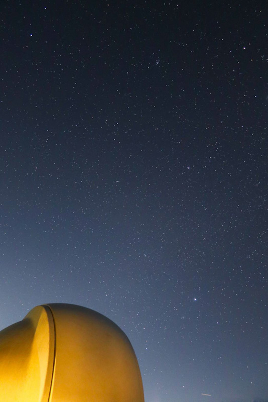 天体ドームとかに座のプレセペ星団